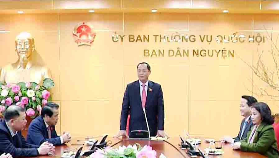 PHÓ CHỦ TỊCH QUỐC HỘI TRẦN QUANG PHƯƠNG THĂM, LÀM VIỆC VỚI BAN DÂN NGUYỆN